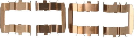 Accessory Kit, disc brake pad 1130029