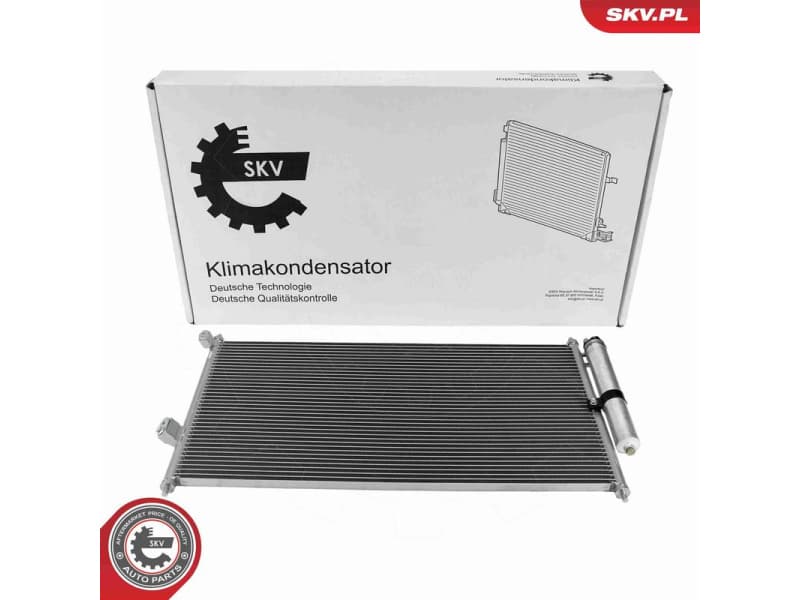 Condenser, air conditioning 86SKV237