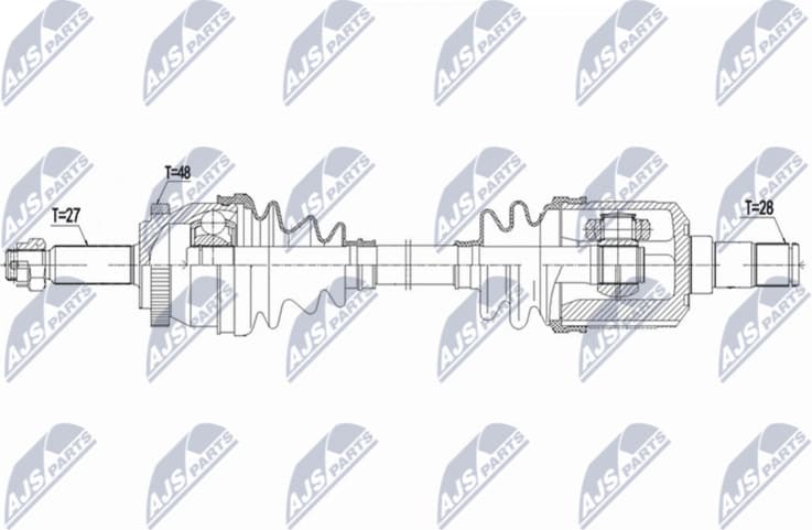 Drive Shaft NPW-KA-415