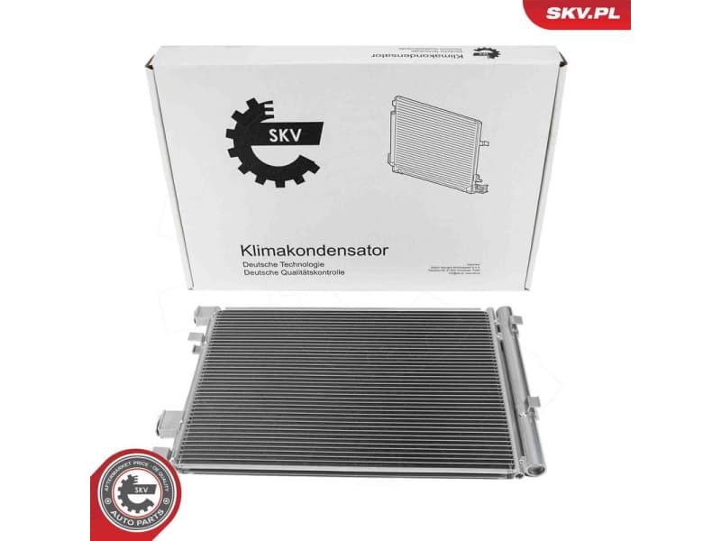 Condenser, air conditioning 86SKV298
