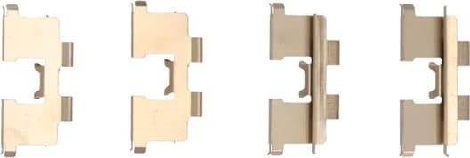 Accessory Kit, disc brake pad 1130030