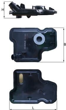 Hydraulic Filter, automatic transmission HX395