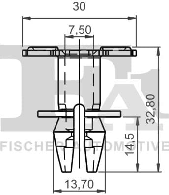 Clip, trim/protection strip 10-20023.25 - image 2