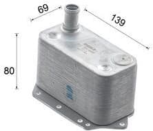 Oil Cooler, engine oil BEHR CLC354000S - image 11