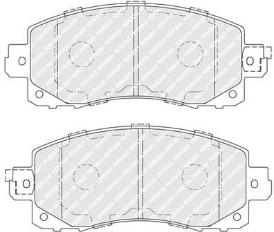 Brake pads rear, Top Quality FDB5299 - image 3