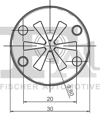 Clip, trim/protection strip 11-40111.5 - image 2