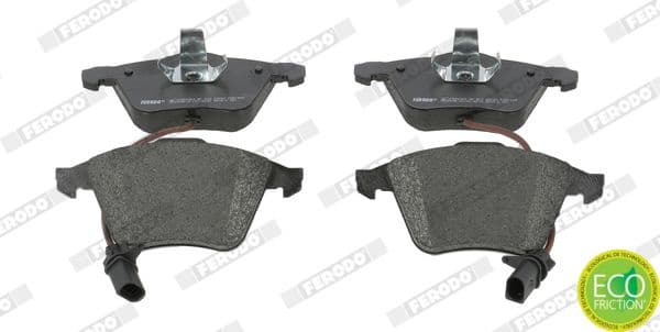 Brake pads front, Top Quality FDB1629
