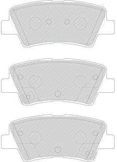 Brake pads rear, Top Quality FDB4833 - image 3