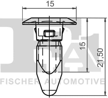 Clip, trim/protection strip 11-60006.5 - image 2
