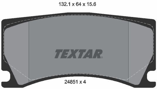 Brake Pad Set, disc brake Q+ 2485101