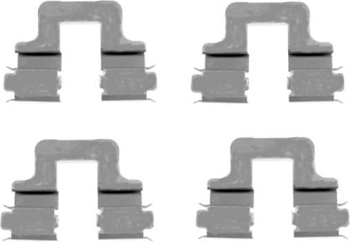 Accessory Kit, disc brake pad 82509000