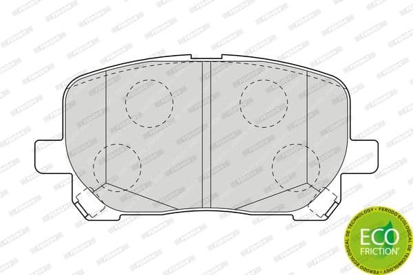 Brake pads front, Top Quality FDB1529 - image 2