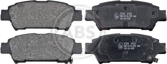 Brake Pad Set, disc brake 37228