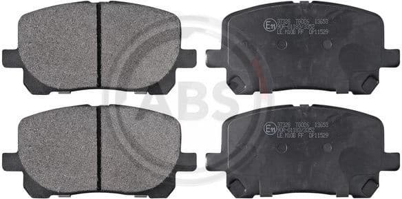 Brake Pad Set, disc brake 37328