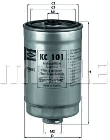 Filter diesel fuel KC101 - image 3
