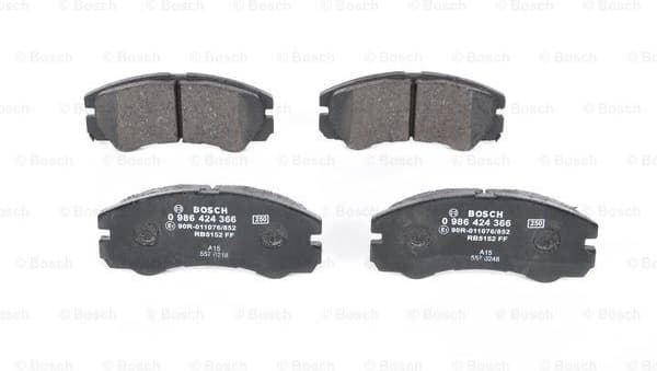 Brake Pad Set, disc brake 0986424366 - image 3