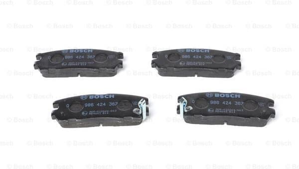 Brake Pad Set, disc brake 0986424367 - image 6