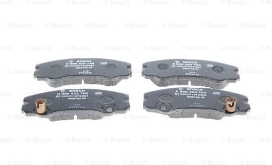 Brake Pad Set, disc brake 0986424760 - image 6
