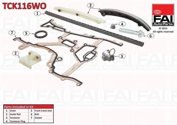 Timing Chain Kit TCK116WO