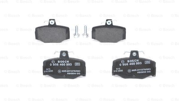 Brake Pad Set, disc brake 0986460993 - image 3