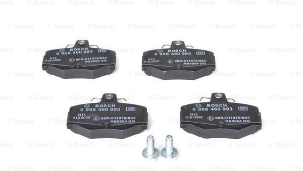 Brake Pad Set, disc brake 0986460993 - image 6