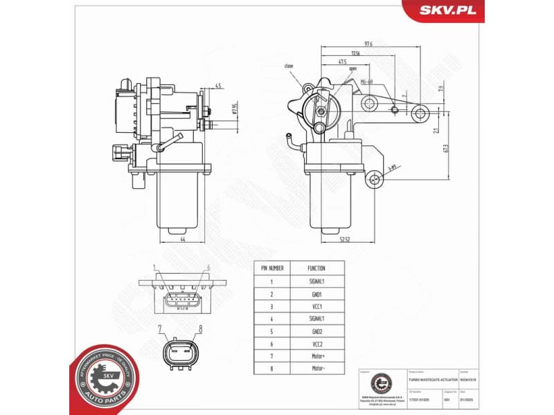Boost Pressure Control Valve 95SKV518 - image 6
