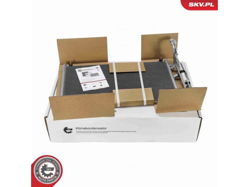 Condenser, air conditioning 86SKV135 - image 6
