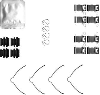 Accessory Kit, disc brake pad 82564500