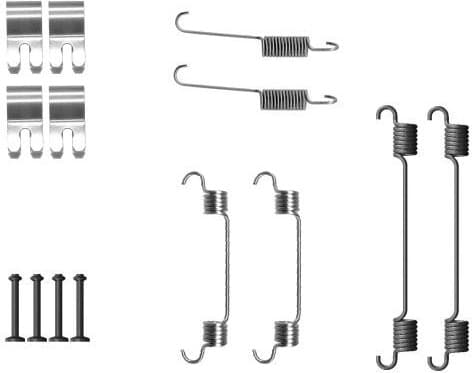 Accessory Kit, brake shoes 97049000
