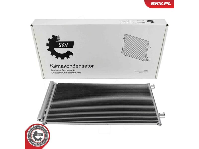 Condenser, air conditioning 86SKV376