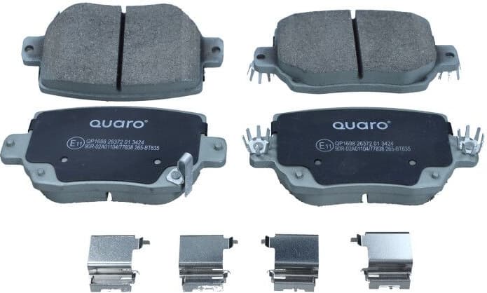 Brake Pad Set, disc brake QP1698