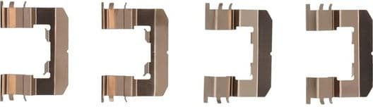 Accessory Kit, disc brake pad 1130175