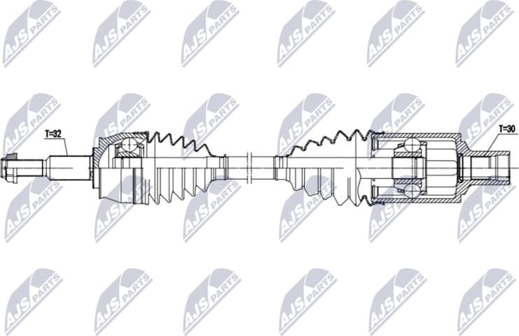 Drive Shaft NPW-CH-173