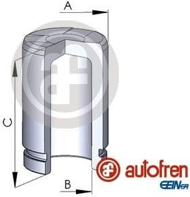 Brake caliper piston rear D025117 - image 2