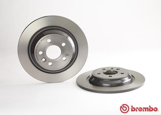 Brake discs kit rear, (2pcs), Top Quality 08.A537.11 - image 2