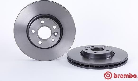 Brake discs kit front (2pcs), Top Quality 09.A427.11 - image 2