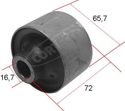 Silentblock front axle 80000478