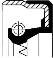Seal wheel bearing 010 32572B - image 5