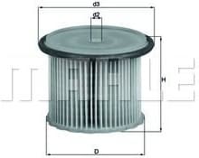 Filter diesel fuel KX63/1