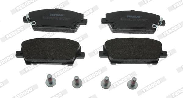 Brake pads front, Top Quality FDB1859