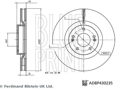 Brake Disc ADBP430235
