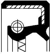 Seal differential-shaft 010 33808B