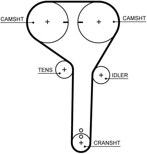 Timing Belt Kit PowerGrip™ K025710XS - image 2