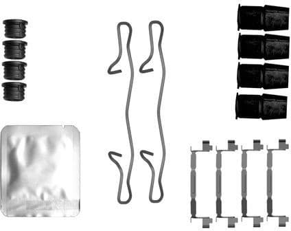 Accessory Kit, brake caliper 82564100