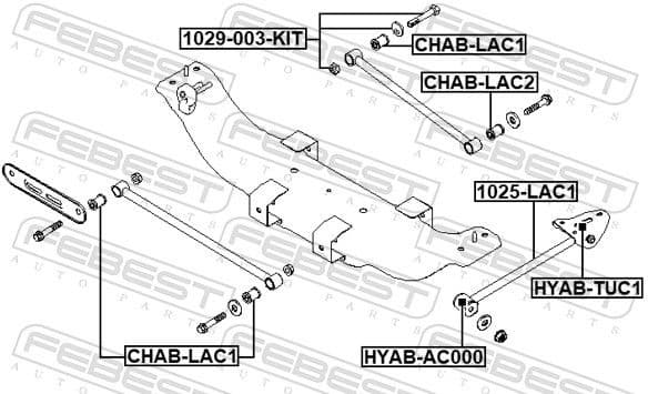 Camber Correction Screw 1029-003-KIT - image 2
