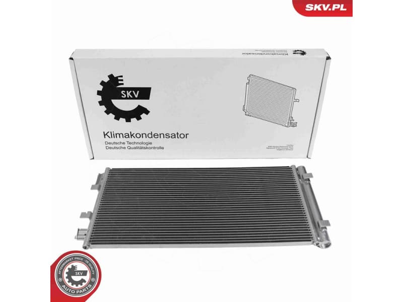 Condenser, air conditioning 86SKV007