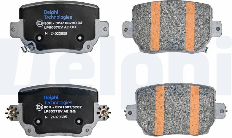 Brake Pad Set, disc brake LP5037EV - image 2