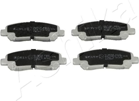 Brake Pad Set, disc brake 51-02-2000