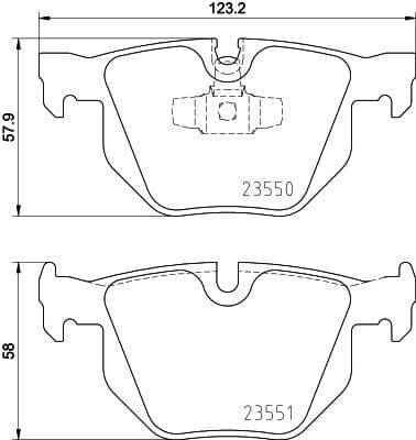Brake Pad Set, disc brake 8DB 355 011-801 - image 4