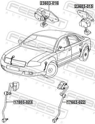 Sensor, headlight levelling 23603-015 - image 2